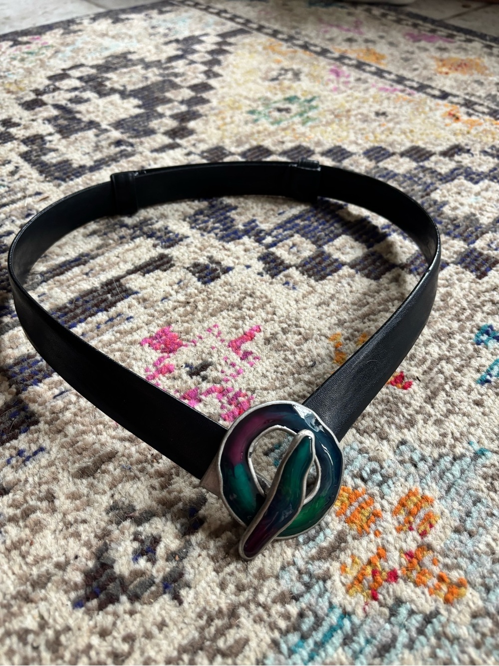 Vintage Chico’s adjustable leather belt